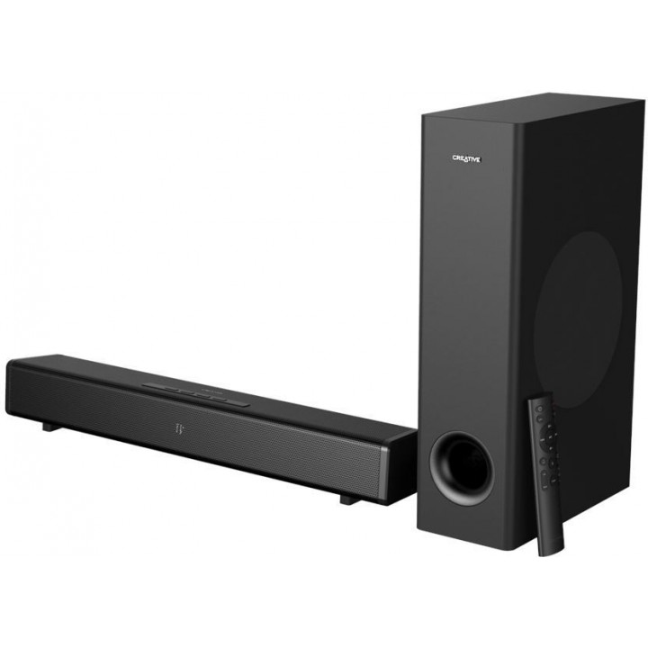 Колонки Bluetooth Creative Stage 360,  2.1,  черный