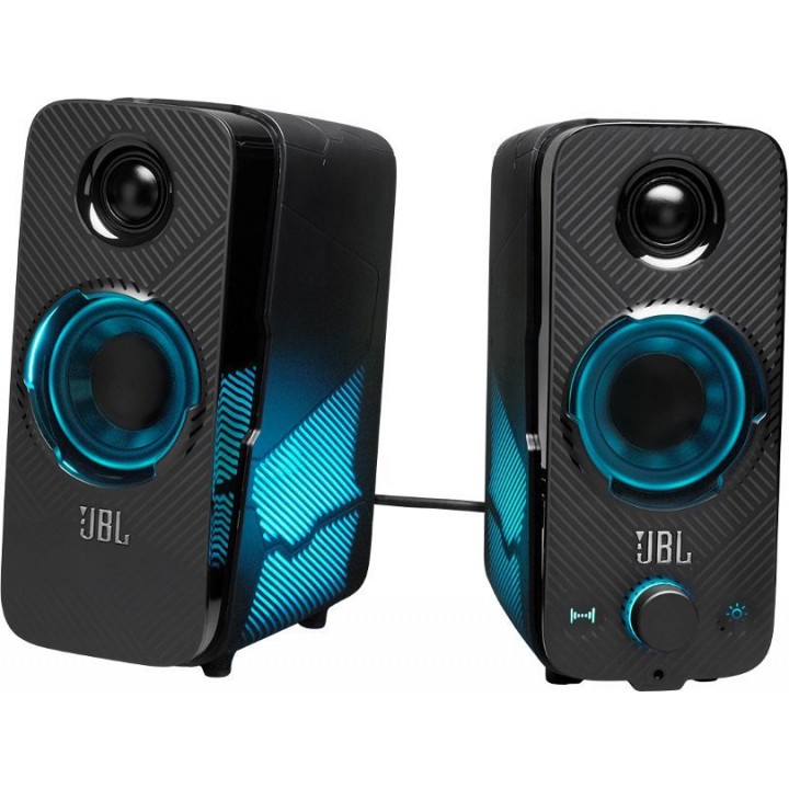 Колонки JBL Quantum Duo,  2.0,  черный